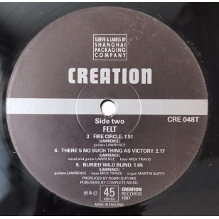 Felt - The Final Resting Of The Ark 1987 UK 12" Single Vinyl LP***READY TO SHIP from Hong Kong***